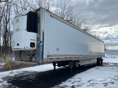 2016 Wabash 53 ft x 102 in T/A Refrigerated Trailer