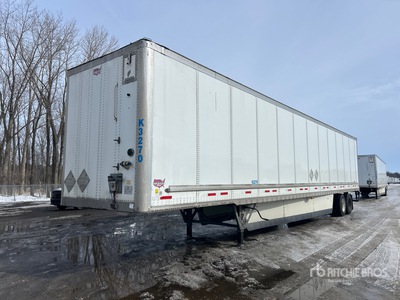 2017 Wabash RH759N-8 53 ft x 102 in T/A Van Trailer