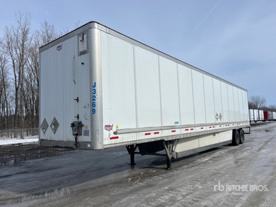 2017 Wabash RH759N-8 53 ft x 102 in T/A Van Trailer