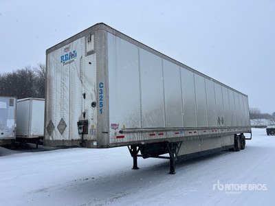 2017 Wabash RH759N-8 53 ft x 102 in T/A Van Trailer