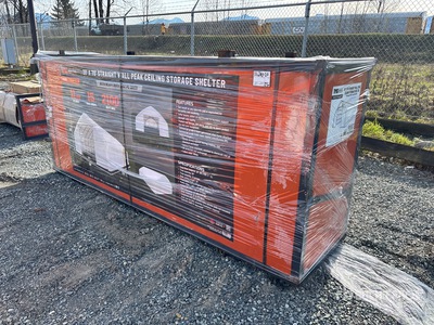 TMG ST3070E 30 ft x 70 ft Dual Truss Edificio de almacenaje (Unused)