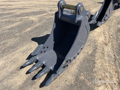 2026 Warrior WBR12-600 600 mm Q/C Digging Excavator Bucket - Fits 12 - 14 ton (Unused)