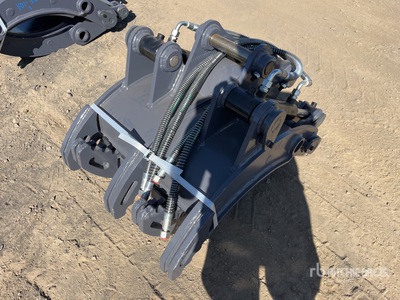 2026 Warrior WGHU8-690 Q/C Excavator Grapple - Fits 6 ton (Unused)