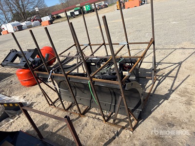 2024 Skyway WSSSP-1800 Skid Steer Snow Pusher (Unused)