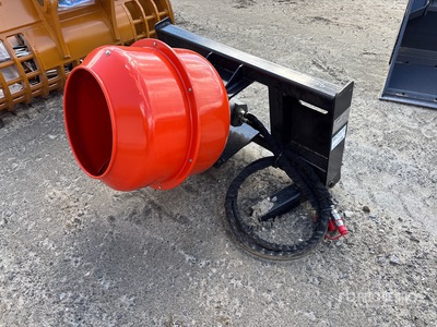 2026 Warrior WBSSLM Mélangeur de béton Skid Steer (Unused)