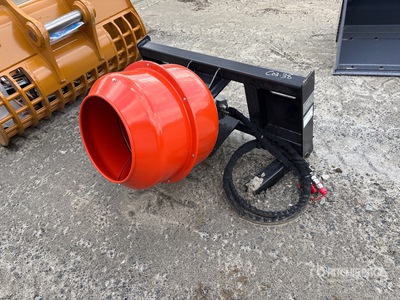 2026 Warrior WBSSLM Skid Steer Loader Mixer Bucket Skid Steer Concrete Mixer (Unused)