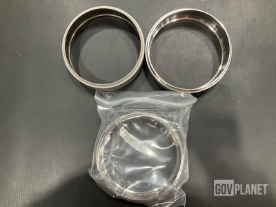 (3) GE GE 5066T79P01 Aircraft Compressor Rotor Spacers