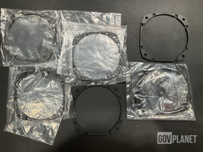 (6) Bendix 1490663-002 Instrument Mounting Bezels