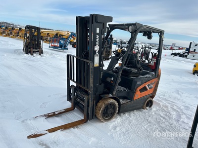 2021 Doosan GC25S-9LP 4600 lb Cushion Tire Chariot Élévateur