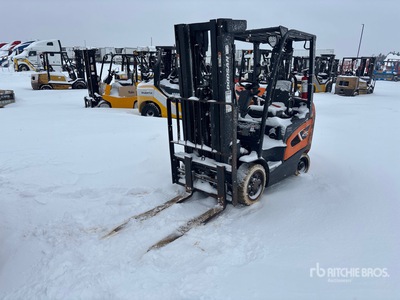 2021 Doosan GC25S-9LP 4600 lb Cushion Tire Carretilla Elevadora