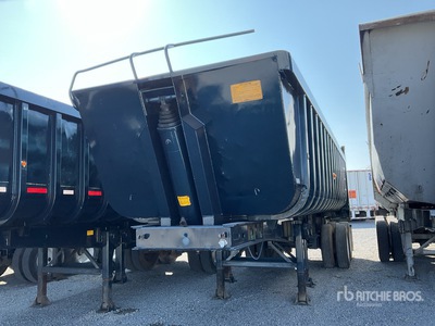 2009 Fruehauf 27 ft 7 in T/A Remolque de Volteo / Tipping Trailer