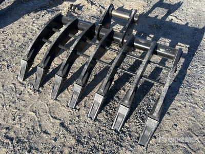 2026 Warrior 1000 mm Q/C مشط الحفارة - Fits 5 - 6 Ton (Unused)