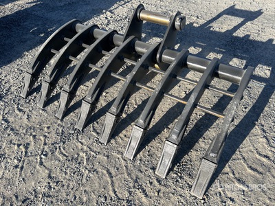 2026 Warrior 1200 mm Q/C مشط الحفارة - Fits 8 Ton (Unused)