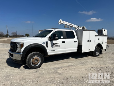 2019 Ford F-550 XL 4x4 Crew Cab Ciężarówka serwisowa