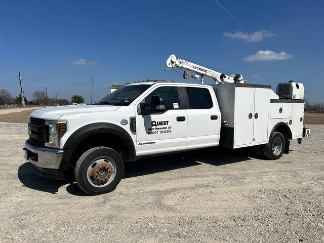 2019 Ford F-550 XL 4x4 Crew Cab Service Truck