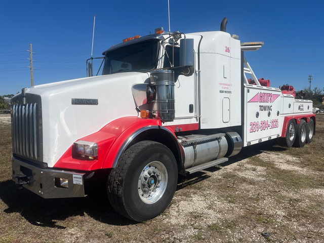 2015 Kenworth T800 8x4 Sleeper 50 ton Tow Truck
