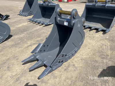 2026 Warrior 600 mm Q/C Digging Baggerlöffel - Fits 12 - 14 Ton (Unused)