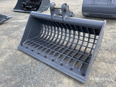 2026 Warrior 1320 mm Q/C Skeleton Łyżka do koparki - Fits 5 - 6 Ton (Unused)