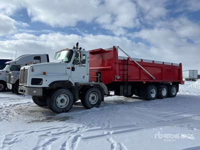 2008 International 5600I 10x6 Twin-Steer Tri/A Dump Truck