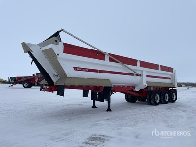 2019 Cross Country 40 ft Tri/A エンドダンプトレーラー