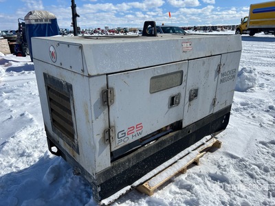 2016 Wacker Neuson G-25 20 kW Skid-Mounted Generator Set