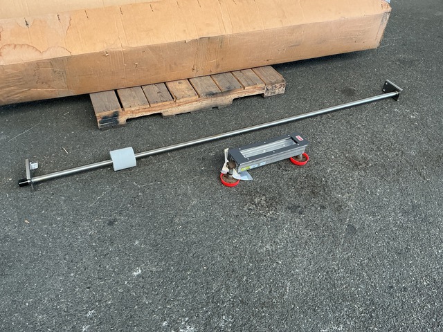 (1) ABB 10A4655YZ Flow Rate Indicator Meter & (1) 158084 Liquid Transmitter