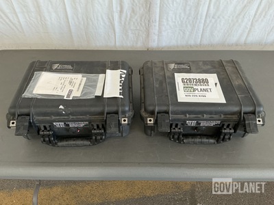 (2) Combat Training Solutions Storage Cases