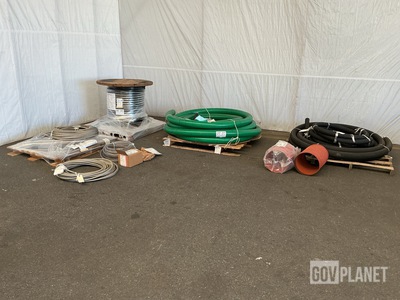 (2) Air Duct Hoses, (3) Assorted Hose Assemblies & Assorted Items