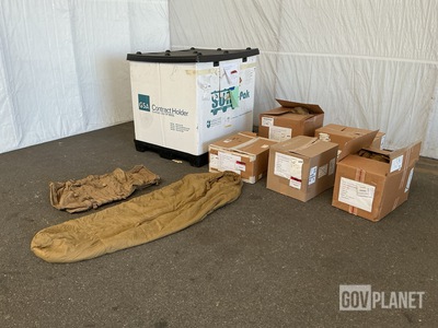 (18) Sleeping Bags, (6) Bivy Covers, (62) Field Packs & (16) Stuff Sacks