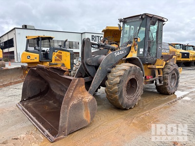 2018 John Deere 544K-II Pala gommata