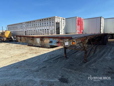 1996 Great Dane GPMS245 45 ft T/A Spread Axle Remolque caja abierta