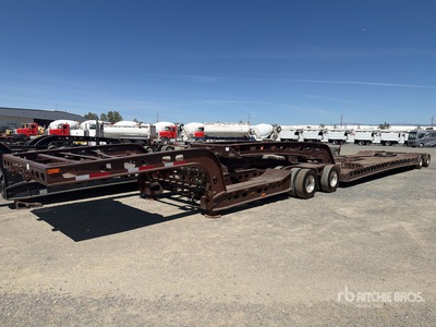 2003 Murray 16-Wheel Expandable Axle Removable Gooseneck Low Loader