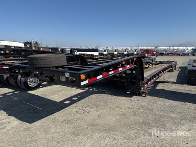 2006 Murray 16-Wheel Expandable Axle Lowboy Trailer