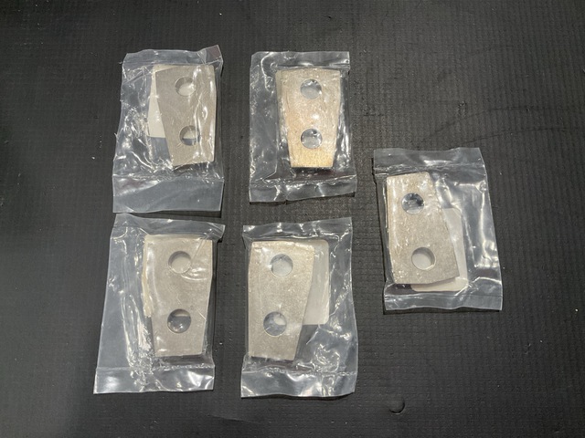 (119) McDonnell Douglas 7-211412024-3 Counterbalance Weights (119) McDonnell Douglas 7-211412024-3 Counterbalance Weights