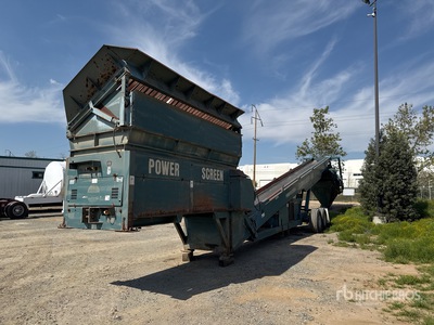 1999 Powerscreen Commander 510 5 ft x 12 ft 6 in feeder to double screen deck Aggregate Feeder
