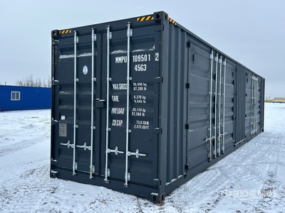 2025 40 ft High Cube Multi-Door Storage Container