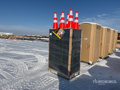 Quantity of (250) 2026 EMC SC28L Safety Cones セーフティーサプライ (Unused)