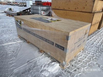 2026 EMC CG2541-H305 25 ft x 41 ft Double Metal Garage (Unused)