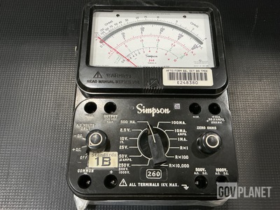 Simpson 260 Voltmeter
