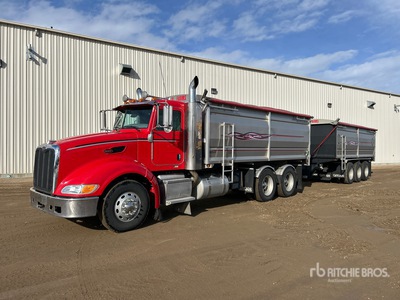 2010 Peterbilt 386 6x4 Grain Truck