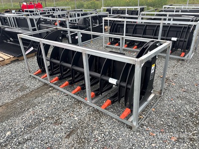 2025 Suihe SSR-78 78 in Root Rake Skid Steer Grapple (Unused)