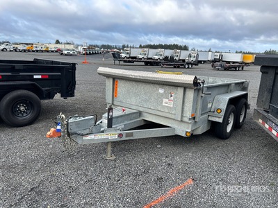 2020 Felling FT-10DT-HD 10 ft T/A Dump Utility Trailer