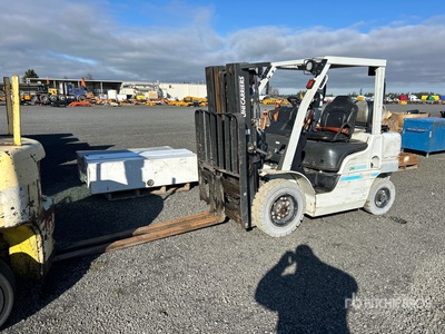 2020 UniCarriers MU1F2A25DV 4895 lb Cushion Tire Gabelstapler