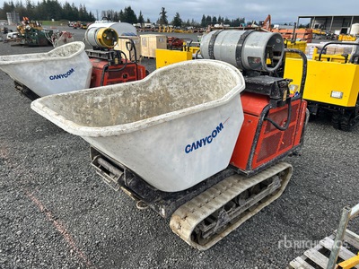 2020 Canycom SC75PDH 1.2 ton Stand-On Swivel Crawler عربات اسمنت