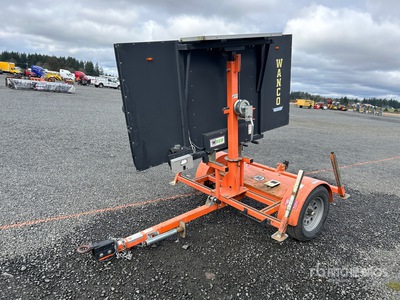 2016 Wanco WTSP55LSAC Solar Pfeiltafel