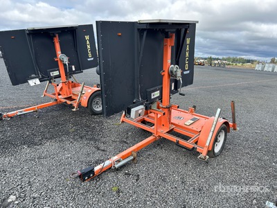 2016 Wanco WTSP55LSAC Solar Pfeiltafel