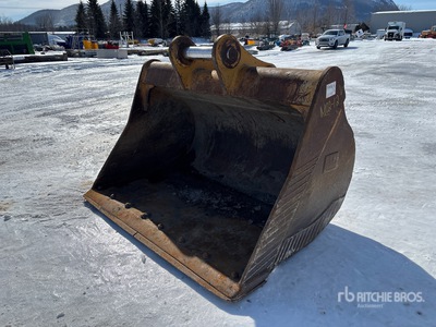 Cat 72 in Cleanup Excavator Bucket