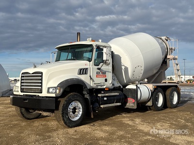 2009 Mack GU713 Granite 6x4 Mixer Truck