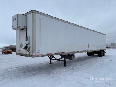 2013 Vanguard 53 ft x 102 in T/A Heated Van Trailer