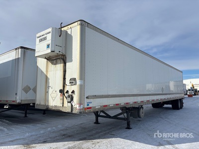 2013 Vanguard 53 ft x 102 in T/A Heated Van Trailer